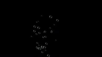 AE粒子泡泡飘散唯美素材带透明通道视频的预览图